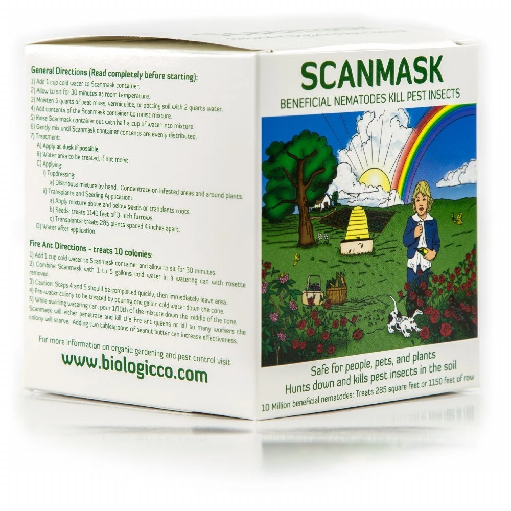 Live Beneficial Nematodes-10 Million-Dr.Pye's Scanmask- Kills 230 Different Bugs - Image 4
