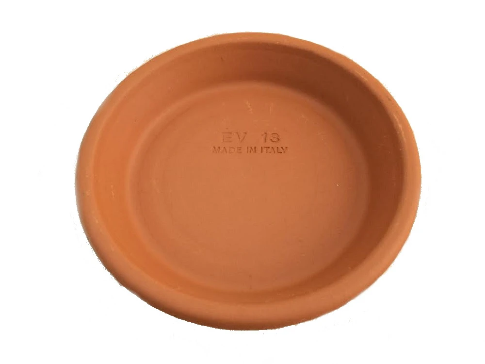 5 - 6"/4.75" Clay Saucers -Water Resistant- For Plants, Crafts, Fairy Gardens