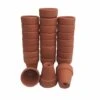 25 - Mini 1 3/4" Clay Pots - Great For Plants And Crafts