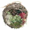 Grape Vine Ball With Living Plants - 9" Diameter