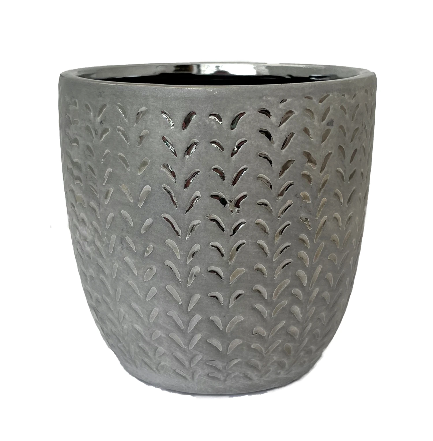 Cosmos Meteor Ceramic Planter - 5.25" X 5" - Tweed
